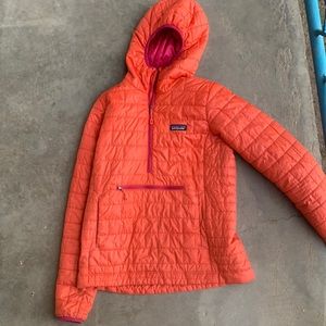 Patagonia nano puff bivy pullover with hood